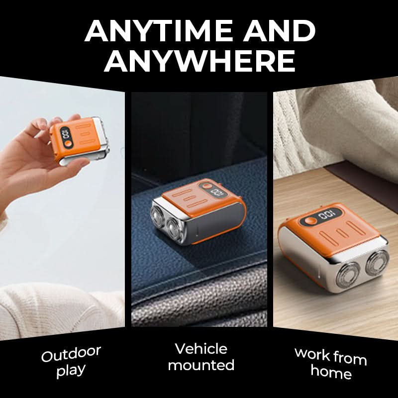Men's Portable Mini Rotary Electric Shaver