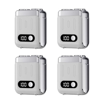 Men's Portable Mini Rotary Electric Shaver