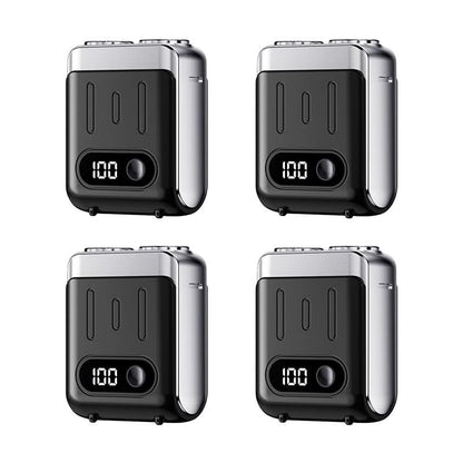 Men's Portable Mini Rotary Electric Shaver