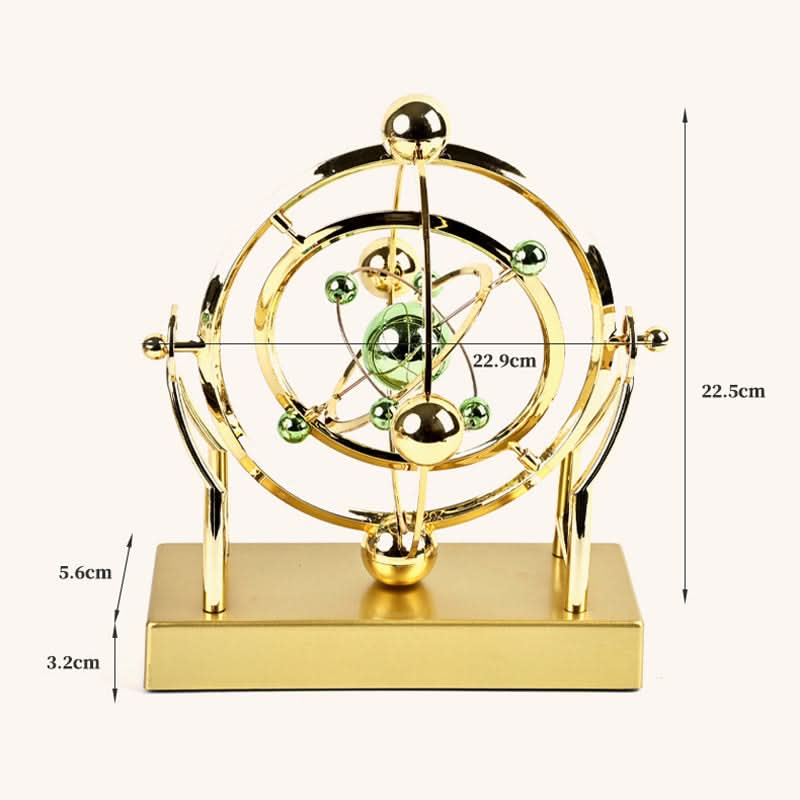 🔥Pendule à mouvement perpétuel en orbite céleste – Décoration rotative créative pour la maison
