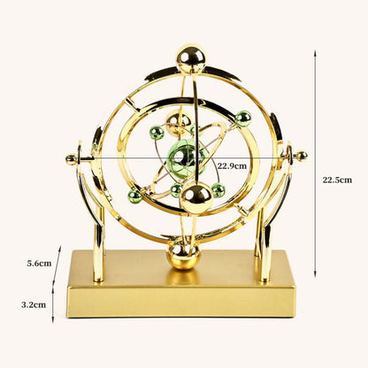 🔥Pendule à mouvement perpétuel en orbite céleste – Décoration rotative créative pour la maison