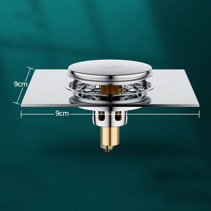 💧Grille de siphon de douche avec ressort