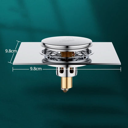💧Grille de siphon de douche avec ressort