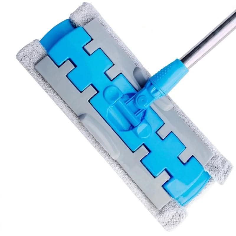 🏆Hot Sale 50% OFF⏳Flat Mop with Stainless Steel Handle with Reusable Washable Mop Cloths