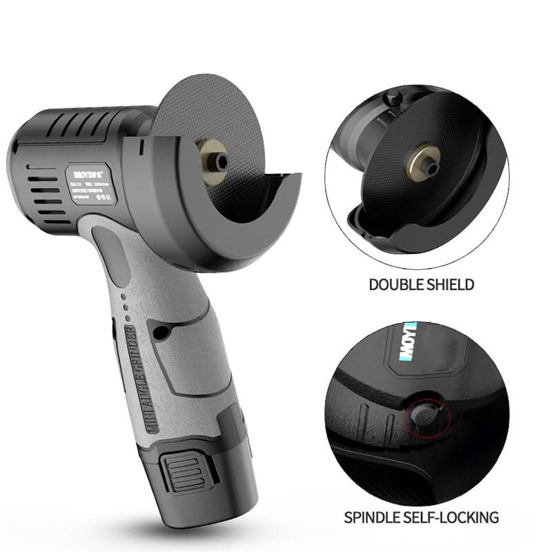 ⏳ Spécial limité en temps 🧰 12V Mini broyeur à angle avec disque de coupe