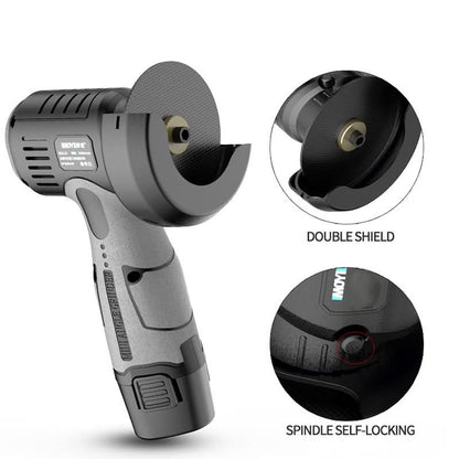 ⏳ Spécial limité en temps 🧰 12V Mini broyeur à angle avec disque de coupe