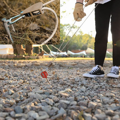 🔥55% DE RÉDUCTION🪢Tente fixe réglable portable - Corde de camping à poulie à dégagement rapide haute résistance🌳 (4 pièces/ensemble)