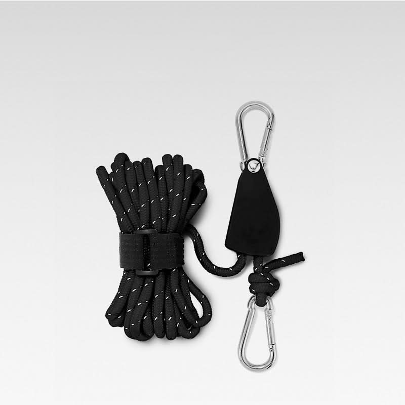 🔥55% DE RÉDUCTION🪢Tente fixe réglable portable - Corde de camping à poulie à dégagement rapide haute résistance🌳 (4 pièces/ensemble)