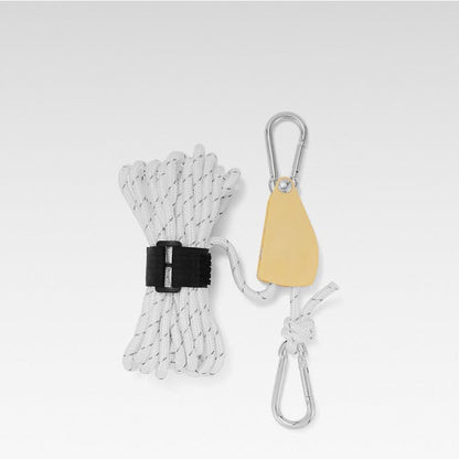 🔥55% DE RÉDUCTION🪢Tente fixe réglable portable - Corde de camping à poulie à dégagement rapide haute résistance🌳 (4 pièces/ensemble)
