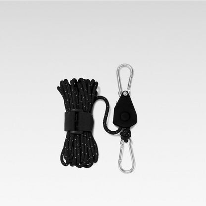 🔥55% DE RÉDUCTION🪢Tente fixe réglable portable - Corde de camping à poulie à dégagement rapide haute résistance🌳 (4 pièces/ensemble)
