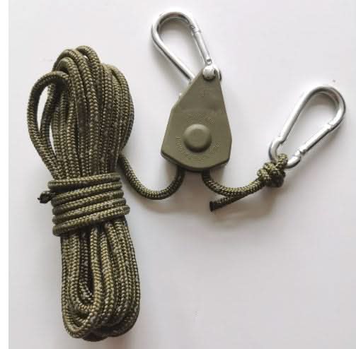 🔥55% DE RÉDUCTION🪢Tente fixe réglable portable - Corde de camping à poulie à dégagement rapide haute résistance🌳 (4 pièces/ensemble)