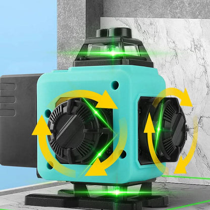 Niveau Laser Industriel à Mesure Haute Précision en Vert 🎯✨ - Idéal pour des Projets Professionnels!