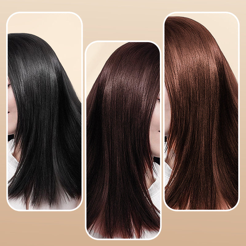 Bâton de coloration capillaire et peigne 2 en 1
