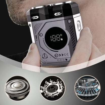 Rasoir portable à double lame lavable pour hommes