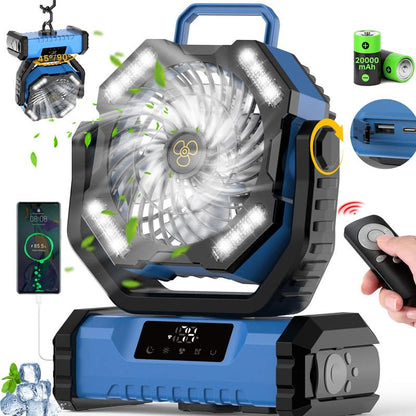 📢✨It's a little expensive but it works better✨Ventilateur Oscillant Portable avec Télécommande