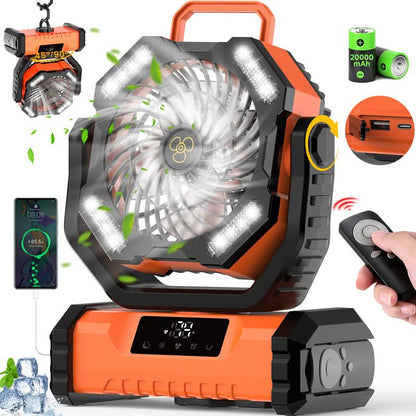 📢✨It's a little expensive but it works better✨Ventilateur Oscillant Portable avec Télécommande