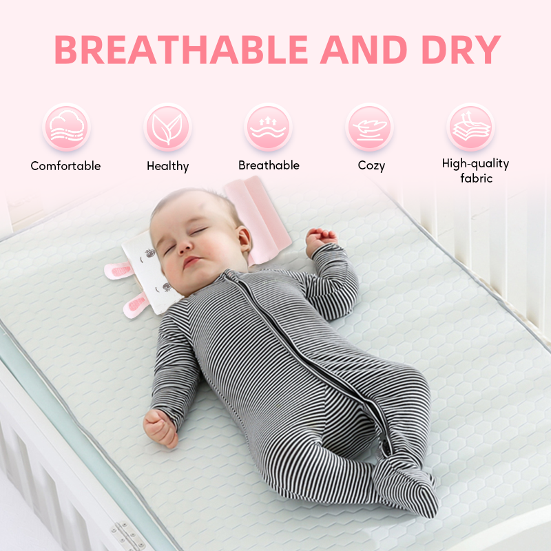 Oreiller respirant toute saison pour le développement de bébé