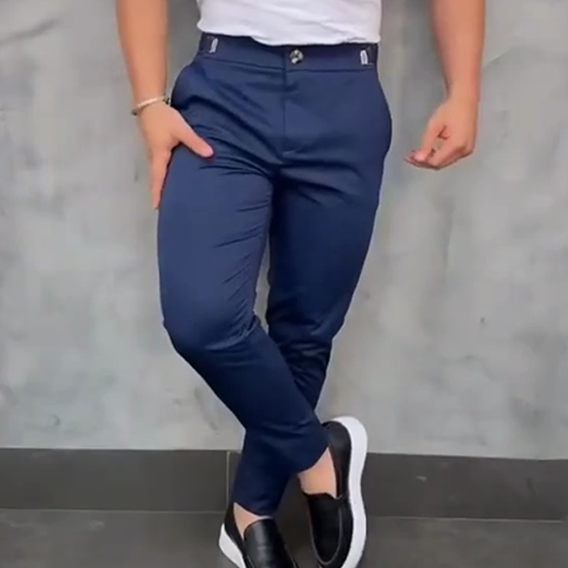 👖Grande promotion -  50% de réduction 🔥Pantalon stretch slim fit pour hommes