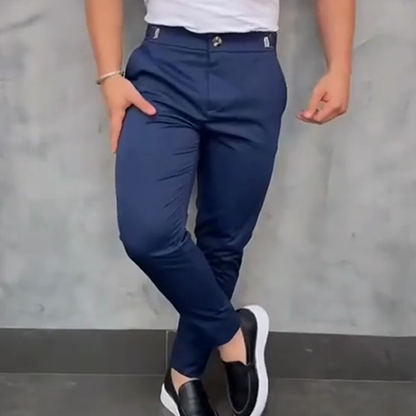 👖Grande promotion -  50% de réduction 🔥Pantalon stretch slim fit pour hommes