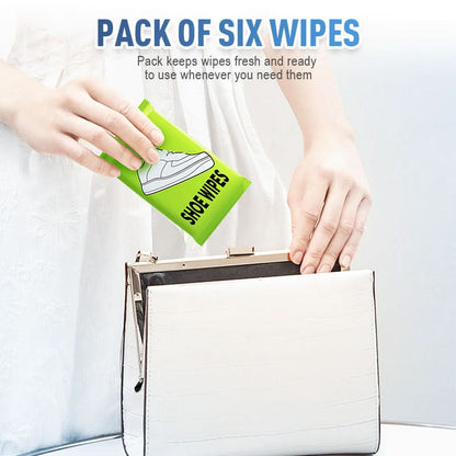 🏆SOLDES🌿Lingettes nettoyantes rapides pour chaussures