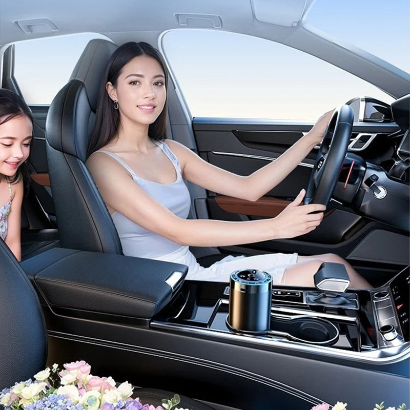 🔥🔥50 % de réduction 🔥Ensemble diffuseur intelligent pour voiture avec modes lumière et vaporisation