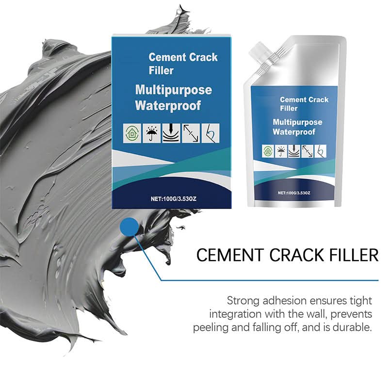 🧱💧 Ciment étanche polyvalent – Colmate toutes les fissures !
